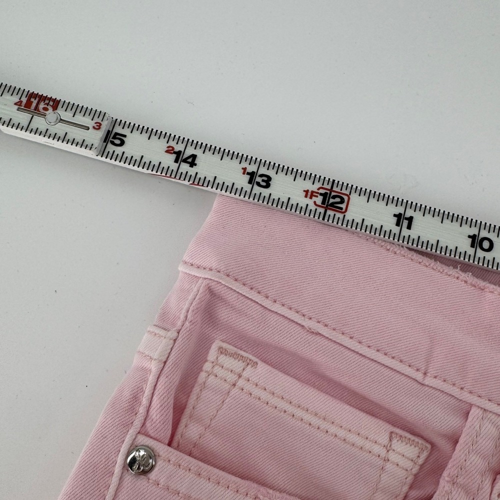 Sam Edelman Stiletto Pink Skinny Ankle Jean 26 Barbiecore Pastel EUC - Picture 5 of 8
